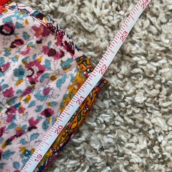 Vintage Y2K Angie Boho Paisley V Neck Maxi Dress Small - Picture 15 of 15